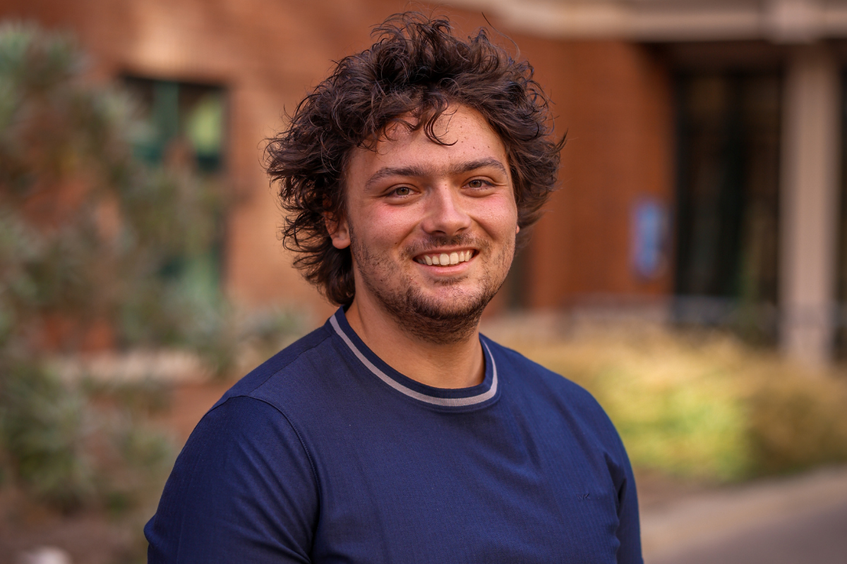 Pictured is Nikola, a participant at ABC Silicon Valley 2025.