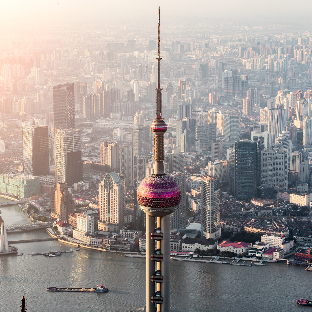 A view of Toronto skyline at night (Canada)